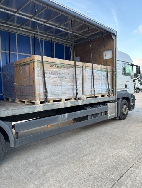 Machinery load secured